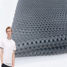 Stock Textile Großhandel Stoffe Polyester Spandex Elastane Stretch Sport T -Shirt Weiche Platte für Kleidung
